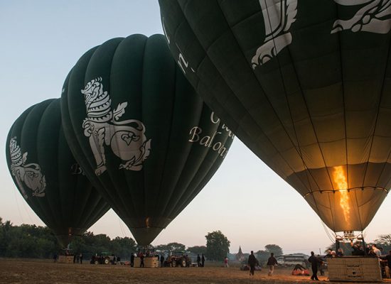 9D8N Holiday Romance in Myanmar Balloon Riding Gallery