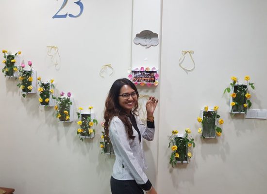 MV 23 Years Anniversity Decoration