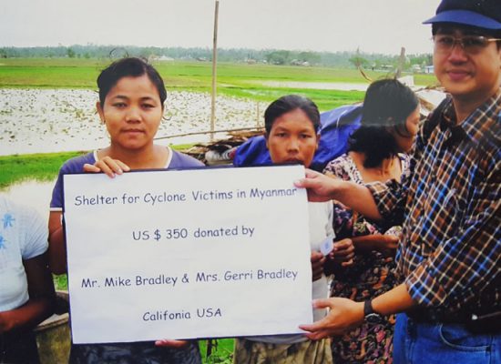 MV Donation household to Cyclone Nagis Vcitimes(2008) (1)